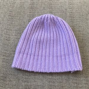 Light Purple Cashmere Hat